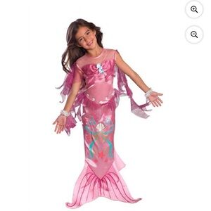 Pink Mermaid Kids Costume